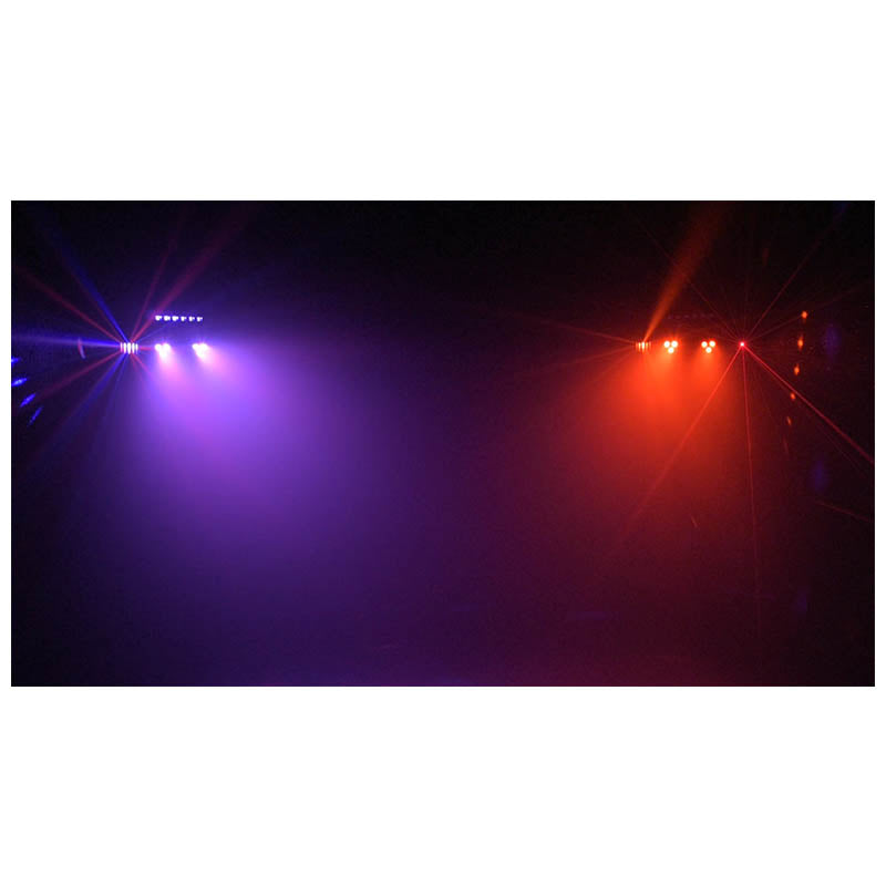 LIGHT4ME T-BAR LASER STROBE LED PAR DERBY UV IR -monitehoste
