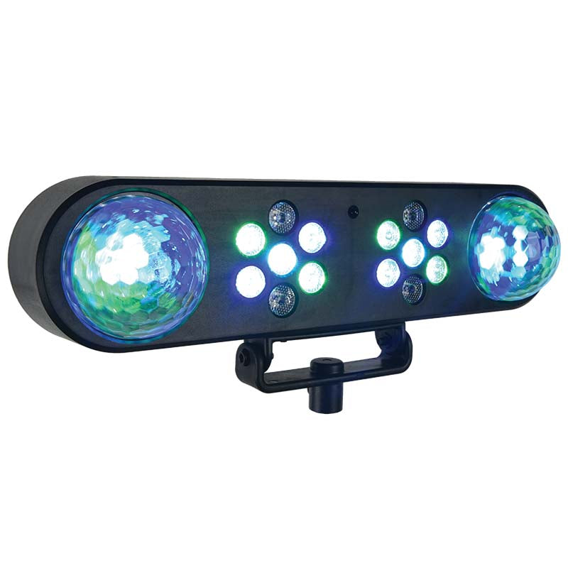 LIGHT4ME MAGIC BAR diskopallotehoste LED PAR + jalusta + kaukosäädin