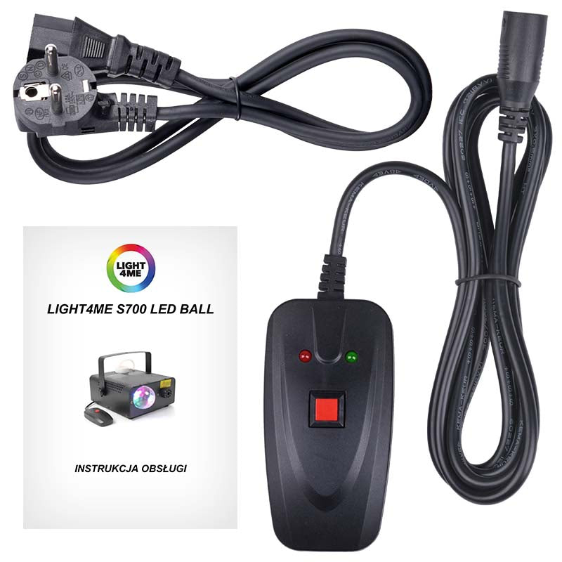 Light4Me S700 LED Ball Fog Machine