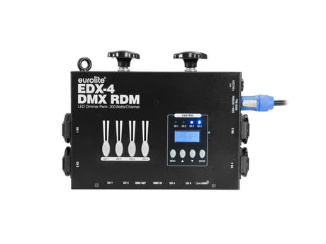 EUROLITE EDX-4 DMX RDM LED himmenninpaketti