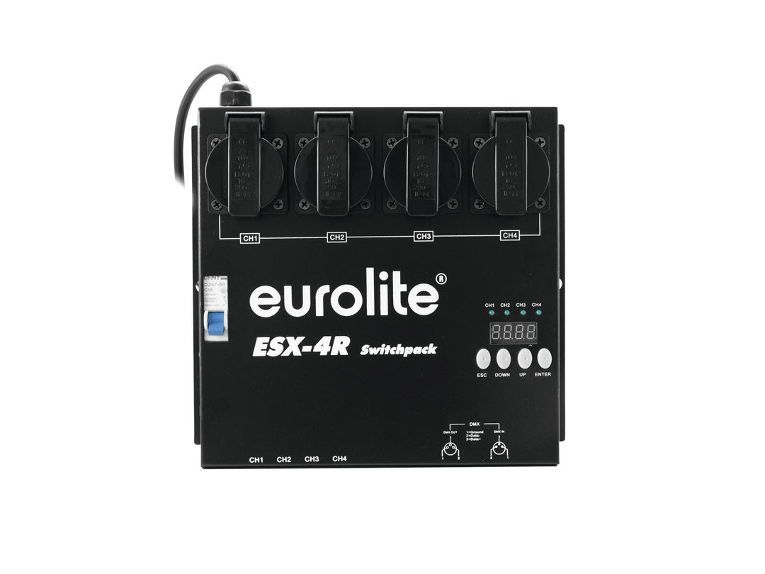 EUROLITE ESX-4R DMX RDM -kytkin Pack