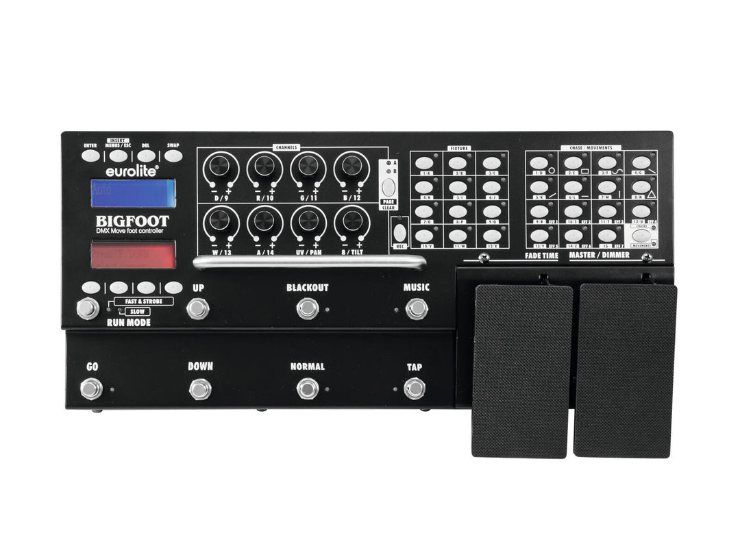 EUROLITE DMX Move Bigfoot -jalkakytkin 192