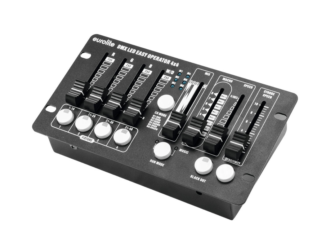 EUROLITE Set 4x LED BAR-12 QCL RGBW + 2x pehmeä laukku + ohjain