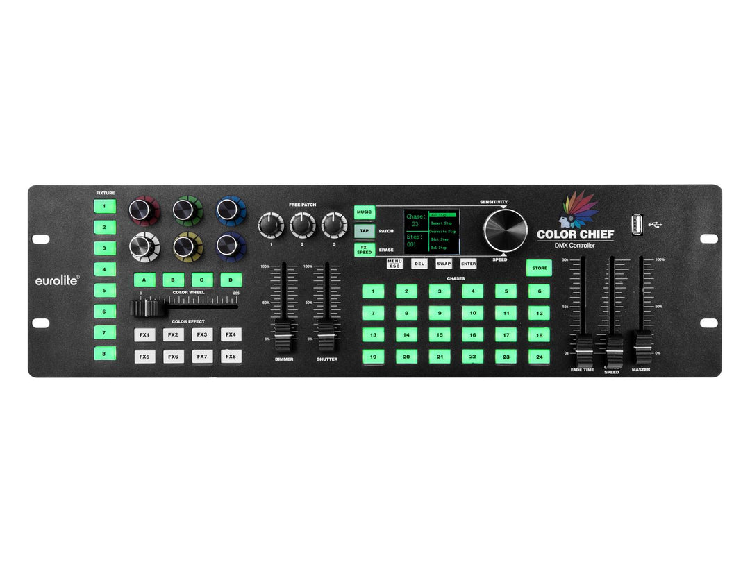 EUROLITE DMX LED Color Chief -ohjain