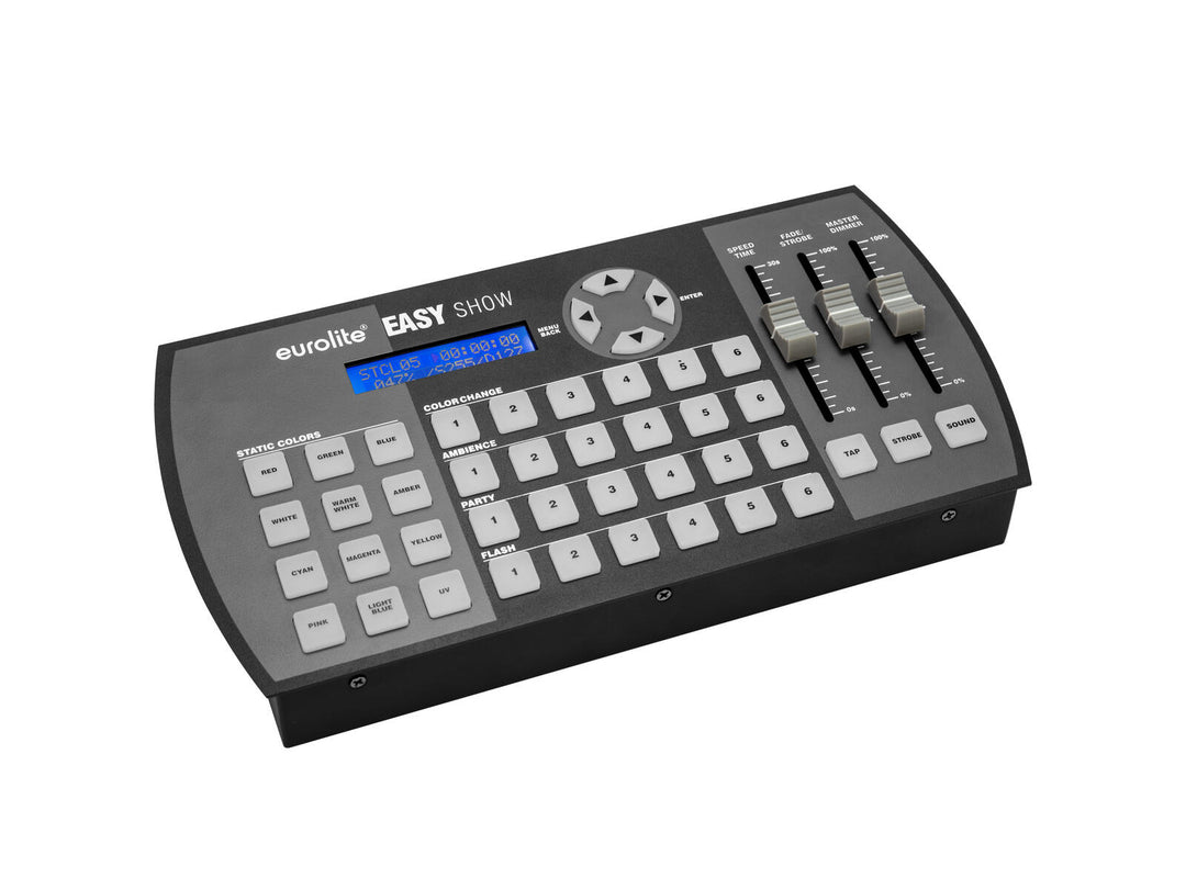 EUROLITE-setti LED KLS-180 wh + LED B-40 wh + USB QuickDMX + Easy Show