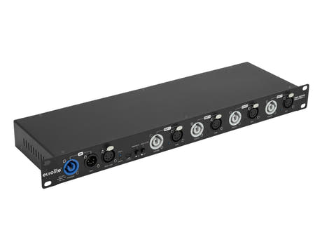 EUROLITE DMX Power Splitter 4x4 5-nastainen XLR