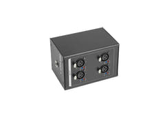 EUROLITE DMX Split 4 Mini -jakaja, 3-napainen