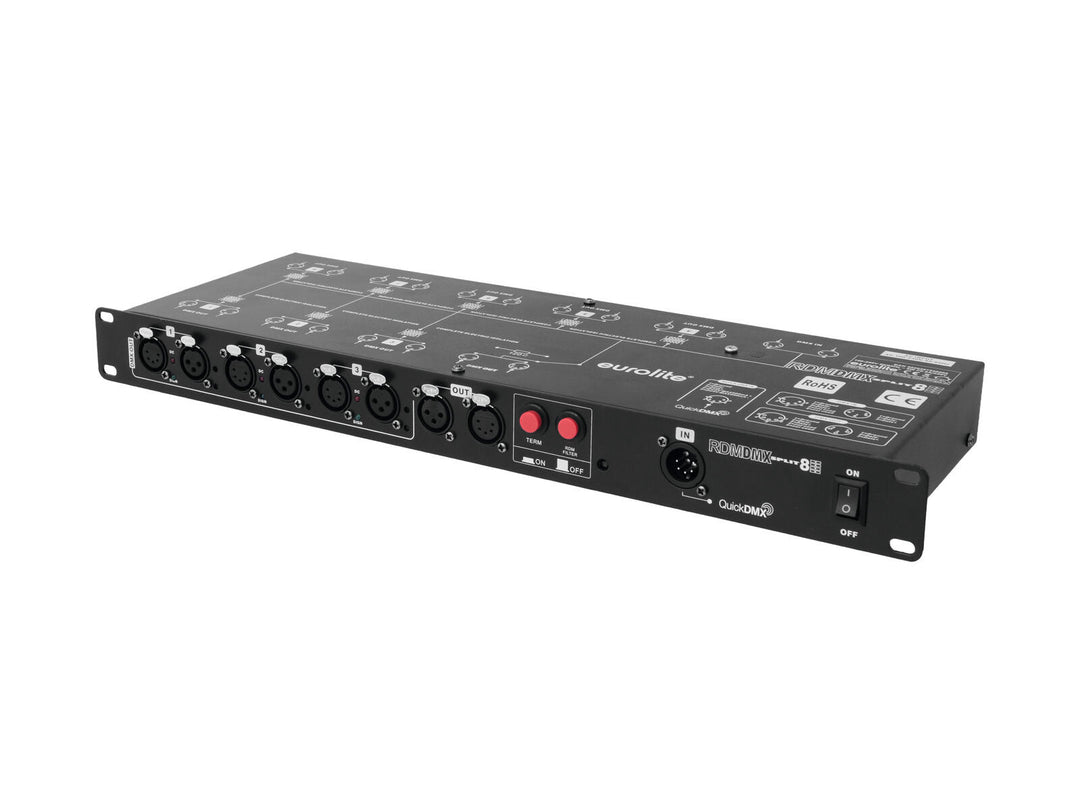 EUROLITE DMX Split 8X RDM-jakaja