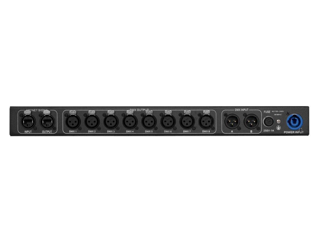 EUROLITE Art-Net/DMX -solmu 8 MK2