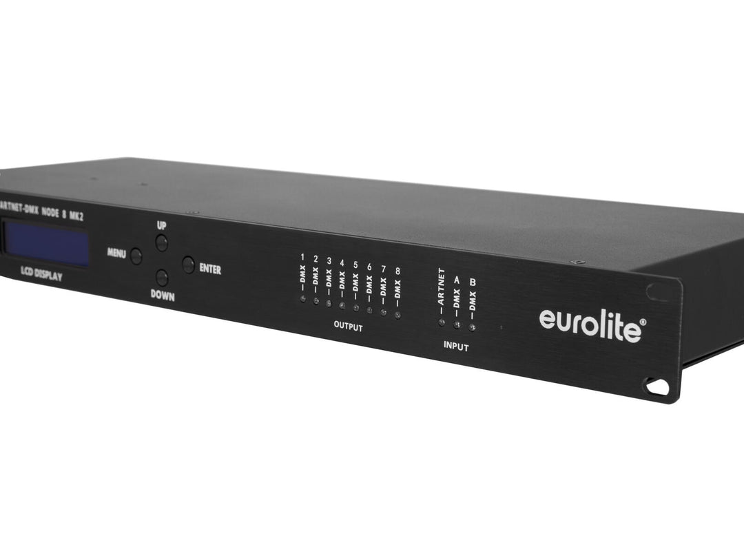 EUROLITE Art-Net/DMX -solmu 8 MK2