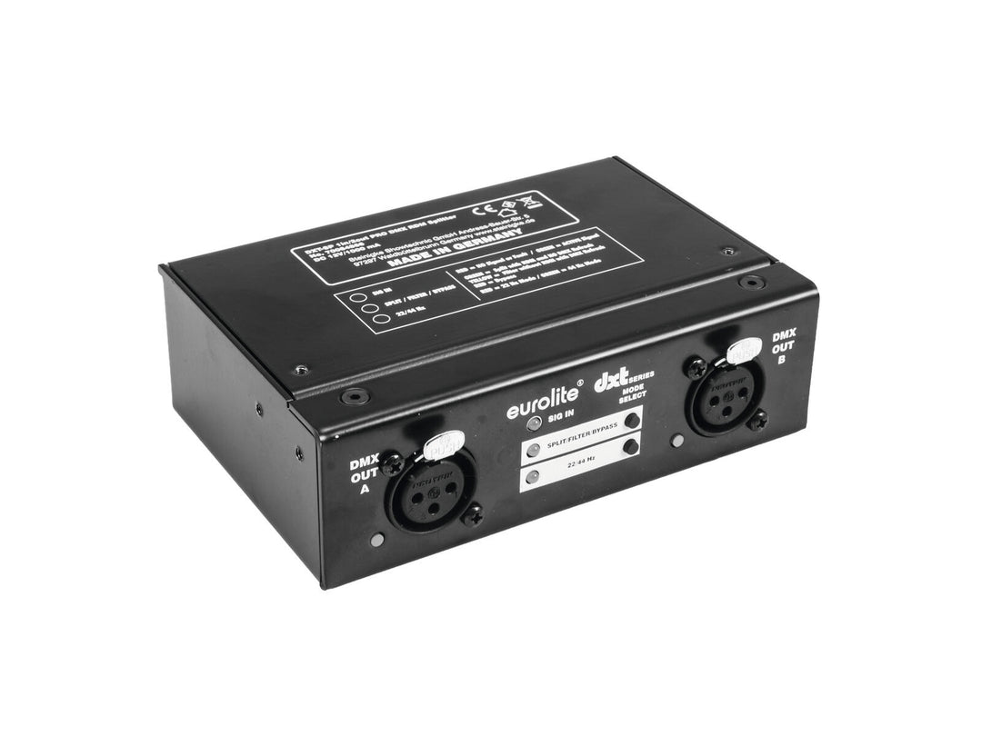 EUROLITE DXT-SP 1in/2out PRO DMX RDM -jakaja