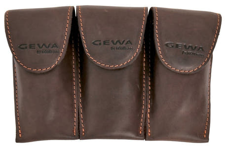 GEWA Crazy Horse Pasuunat Triple 3 pasuunasuukappaleelle, ruskea