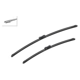 Bosch Aerotwin Flatblade viskerblade sæt A256S