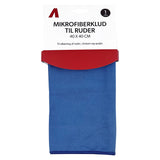 Mikrofiberklud til ruder, 40x40cm, 300gsm