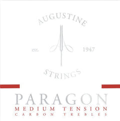 Augustine Strings klassiselle kitaralle Paragon Carbon - Set red (medium/medium)