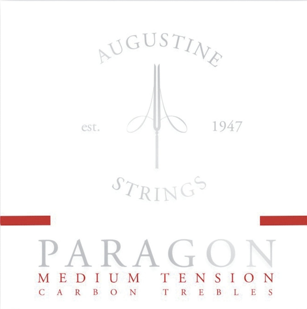 Augustine Strings klassiselle kitaralle Paragon Carbon - Set red (medium/medium)