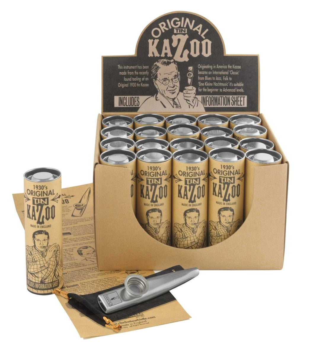GEWA Kazoos - silver coloured