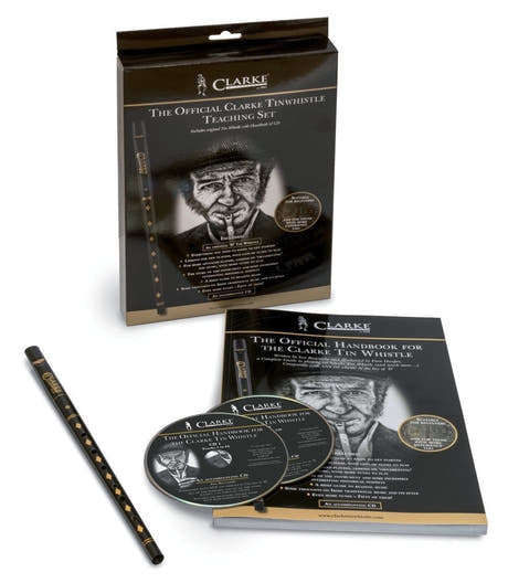 Clarke Original -tinapilli D:ssä, aloitussetti oppikirjalla ja CD:llä