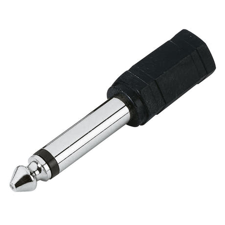 3.5 mm Mono Jack Naaras 6.3 mm Mono Jack adapteri