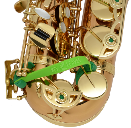 Key Leaves Sax Key Props -silikonisuojat altto-, tenori- ja baritonisaksofonille