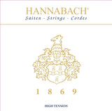 Hannabach Strings for classic guitar Serie 1869 Carbon/Gold HT - Set (1869HT)