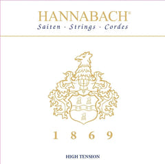 Hannabach-kielet klassiselle kitaralle Serie 1869 Carbon/Gold HT - A5 Gold HT (18695HT)