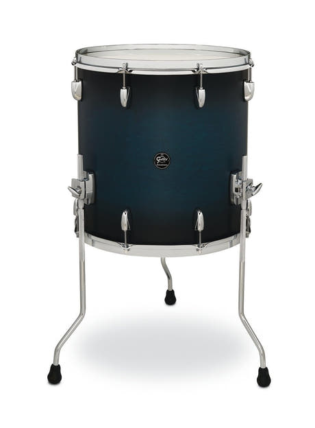 Gretsch Renown Maple -lattiatomi 16" x 16", Satin Antique Blue Burst