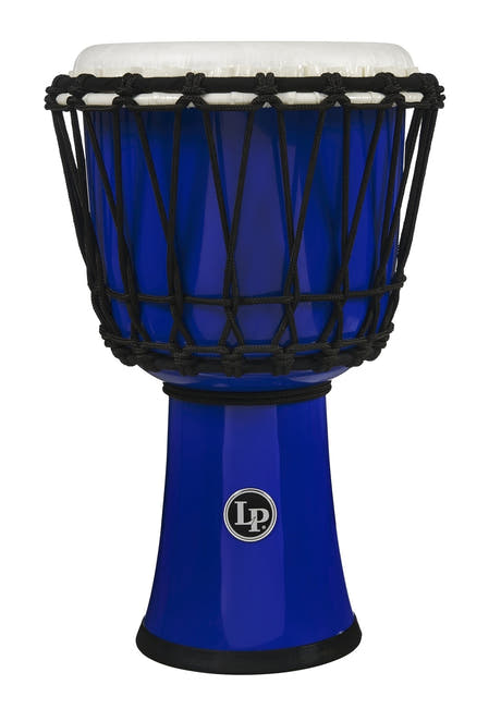 LP World Rope Tuned Circle djembe 7", sininen