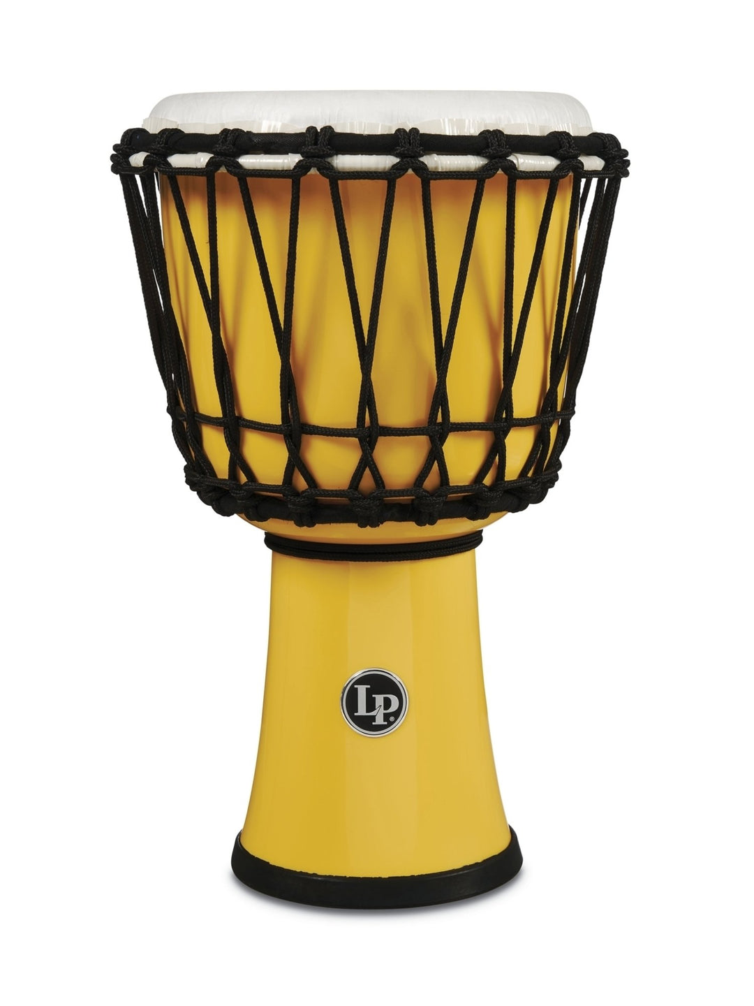 Latin Pundistussoittimet Djembe World 7-inch Rope Tuned Circle - Yellow (LP1607YL)