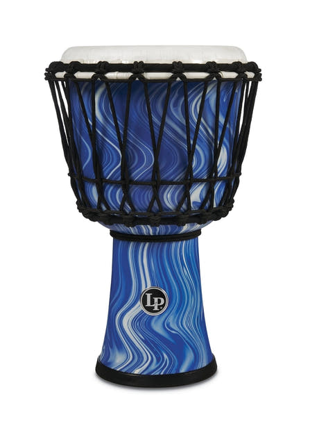 LP Marble djembe 7", Sininen marmori