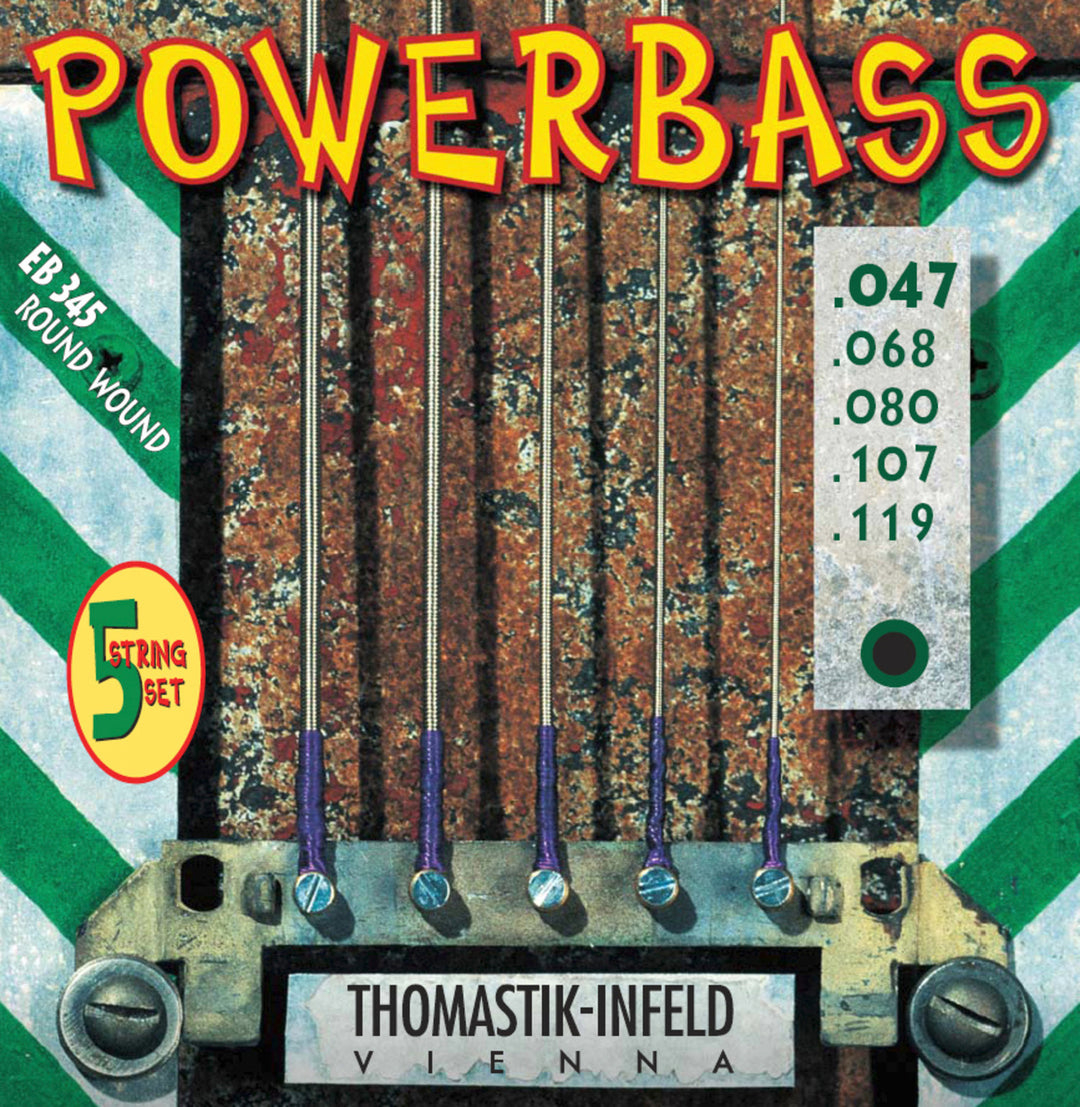 Thomastik-Infeld sähköbassokielet Power Bass Magnecore – set 5-kielinen long (EB345)