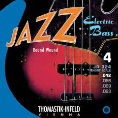 Thomastik-Infeld E-Bass Jouset Jazz Bass -sarja nickel round wound roundcore - Set (JR324)