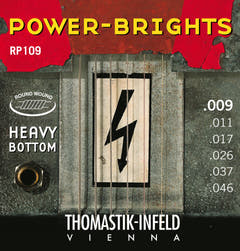 Thomastik-Infeld Kielet sähkökitaralle Power Brights Series - Set 009 heavy (RP109)