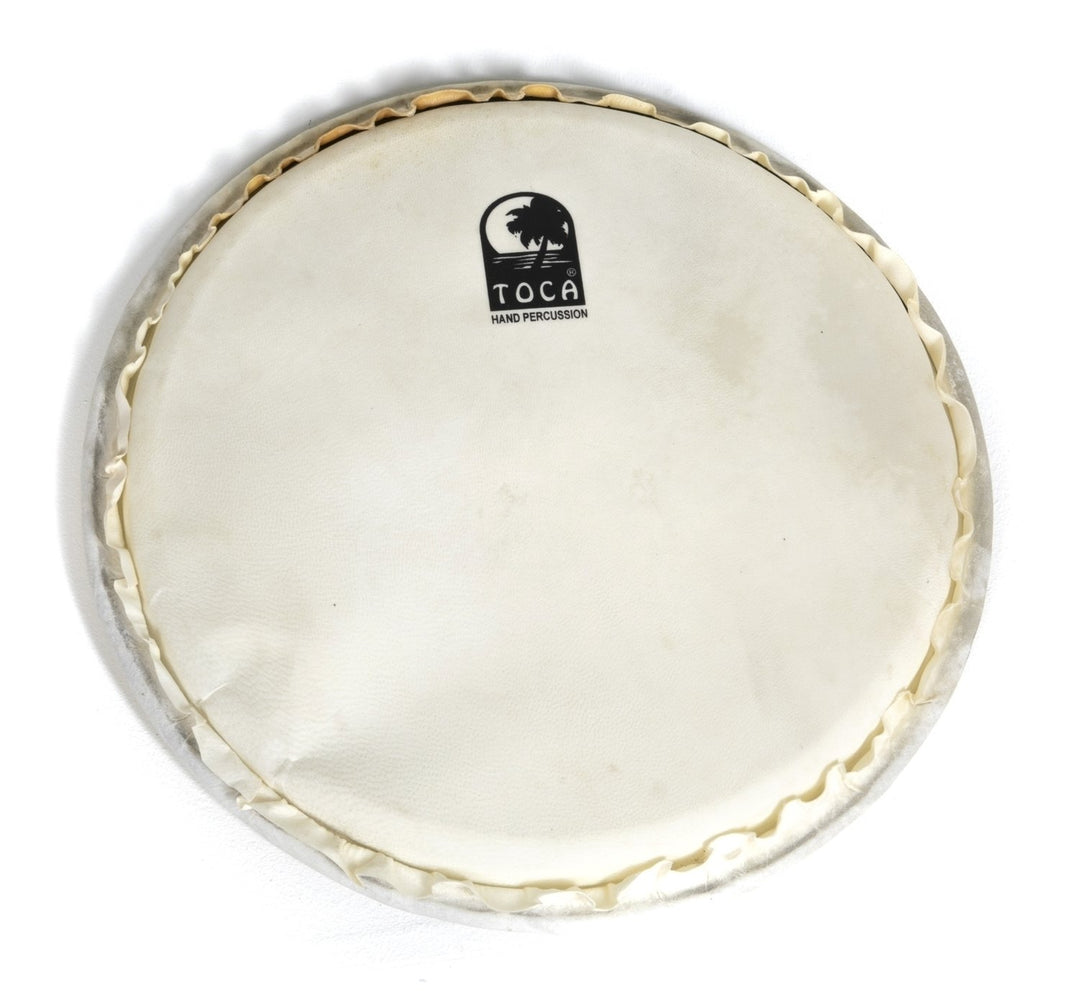 Toca Djembe-kalvo Freestyle Rope - 12" vuohennahka natural, köysi (GSPFS-12)