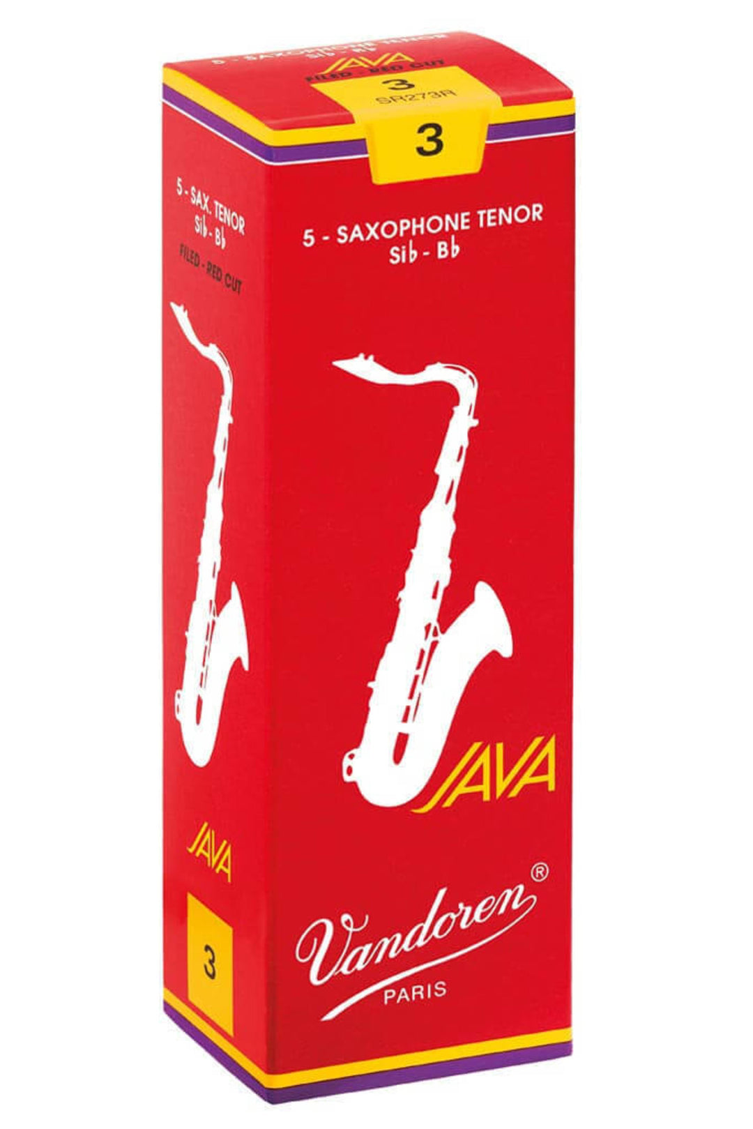 Vandoren-kielet tenorisaksofonille Java Filed Red - 1