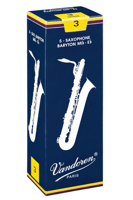 Vandoren Reeds Baritone Saxophone Traditional - 4 -> Vandoren Reeds Baritone Saxophone Traditional - 4