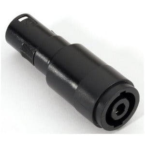 Adapteri Audio Stik Speakon 4-napainen Chassis XLR Uros