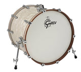 Gretsch Renown Maple stortromme 22" x 18", Vintage Pearl