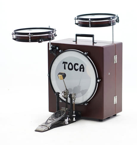 Toca World Pundistussoittimet Kickboxx Suitcase Drum Set (TKSDS)