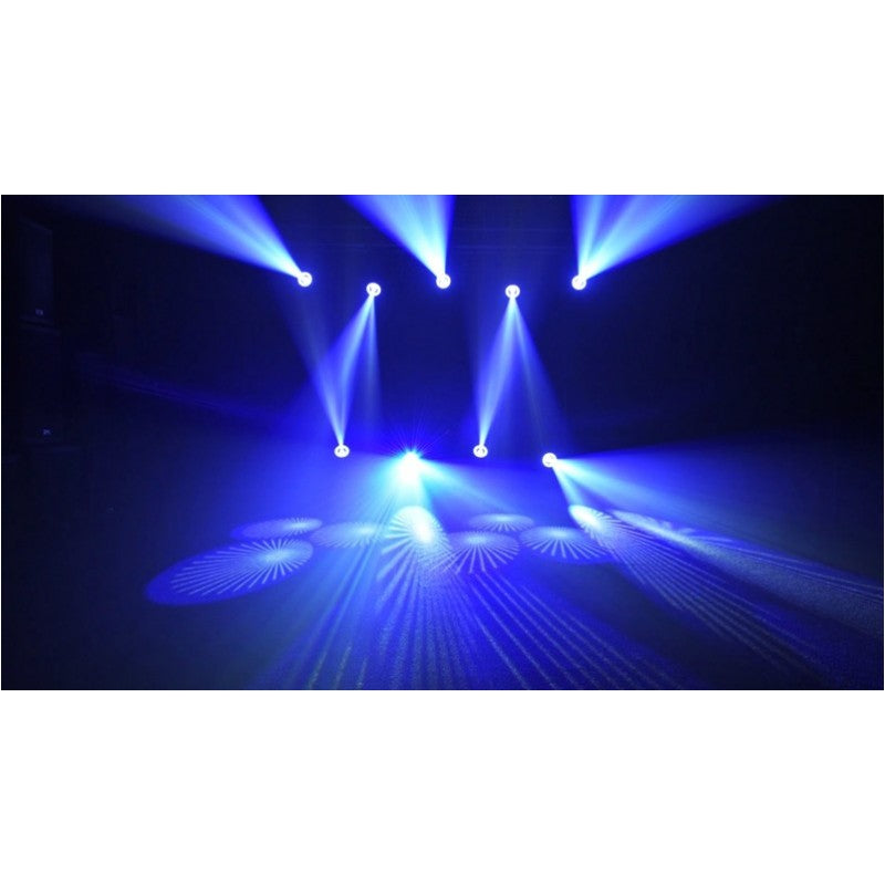 LIGHT4ME VENOM SPOT 150 SPY RING LED-liikuteltava pää