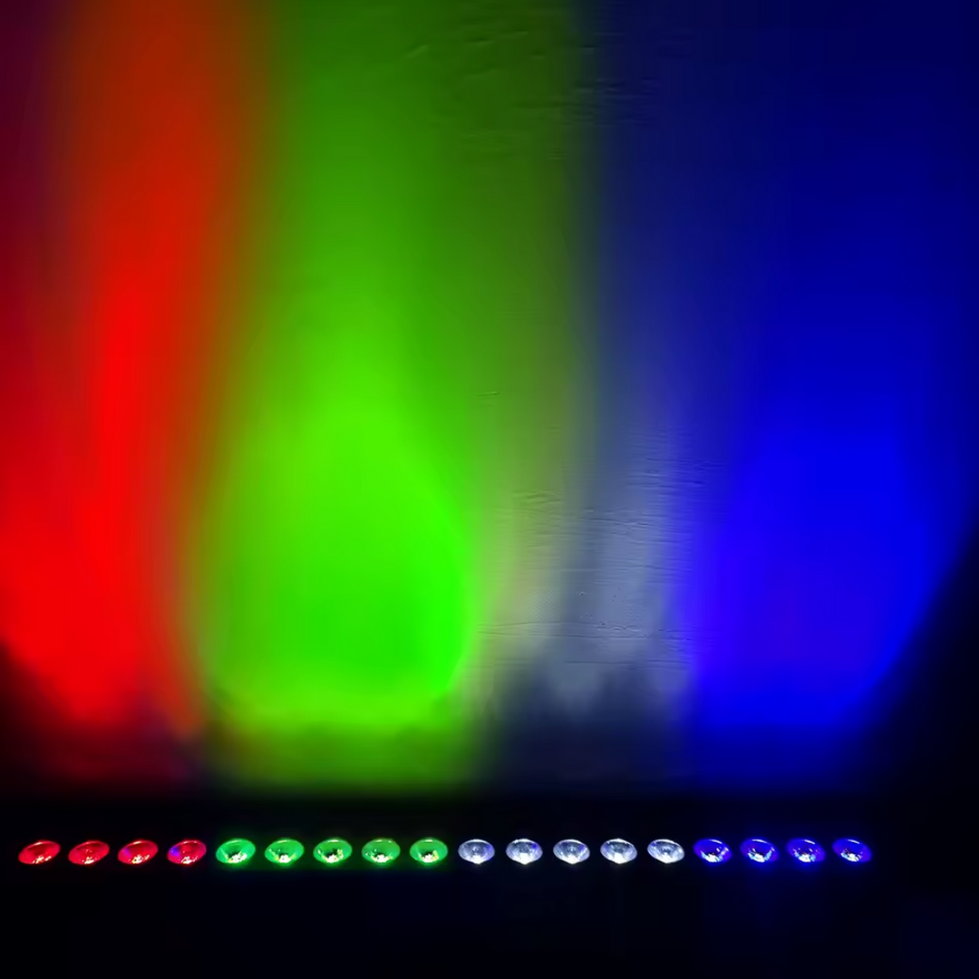 Evolights Pixel Bar 18x10W RGBW LED-valotanko