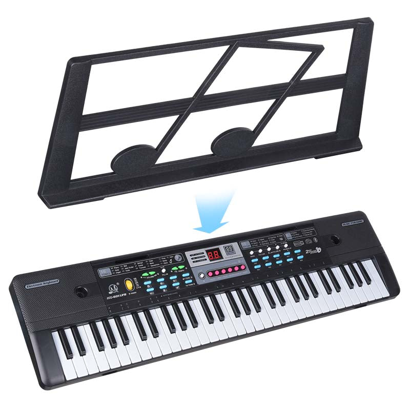 MQ 601 UFB PIANO urkutoimintonäppäimet mikrofonilla