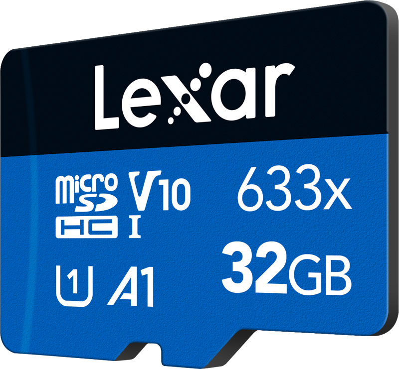 Lexar 633X microSDHC/SDXC Micro SD-kortti (32 GB)