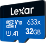 Lexar 633X microSDHC/SDXC Micro SD kortti (32 GB)