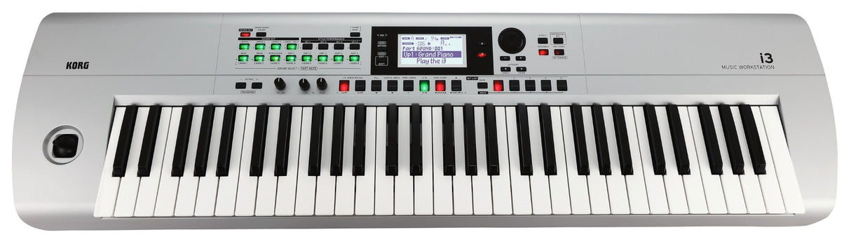 KORG i3-MS musiikkityöasema, matta hopea