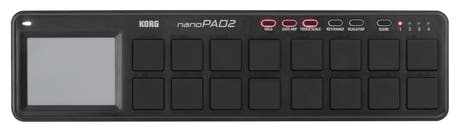 KORGnanoPAD2-BK USB pad-controller