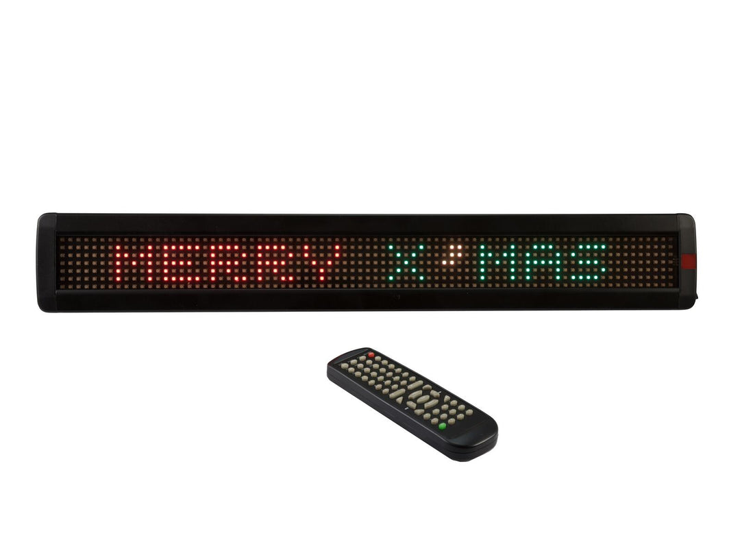 EUROLITE ESN 7x80 USB LAN LED -liikkuva viesti
