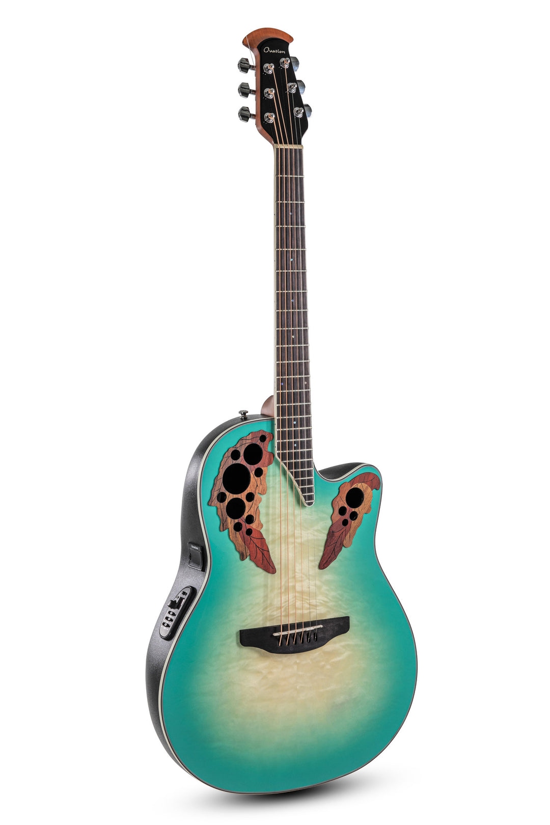 Ovation E-Acoustic Kitarat Celebrity Elite Plus Mid Cutaway - Mintburst (CE44X-9B-G)