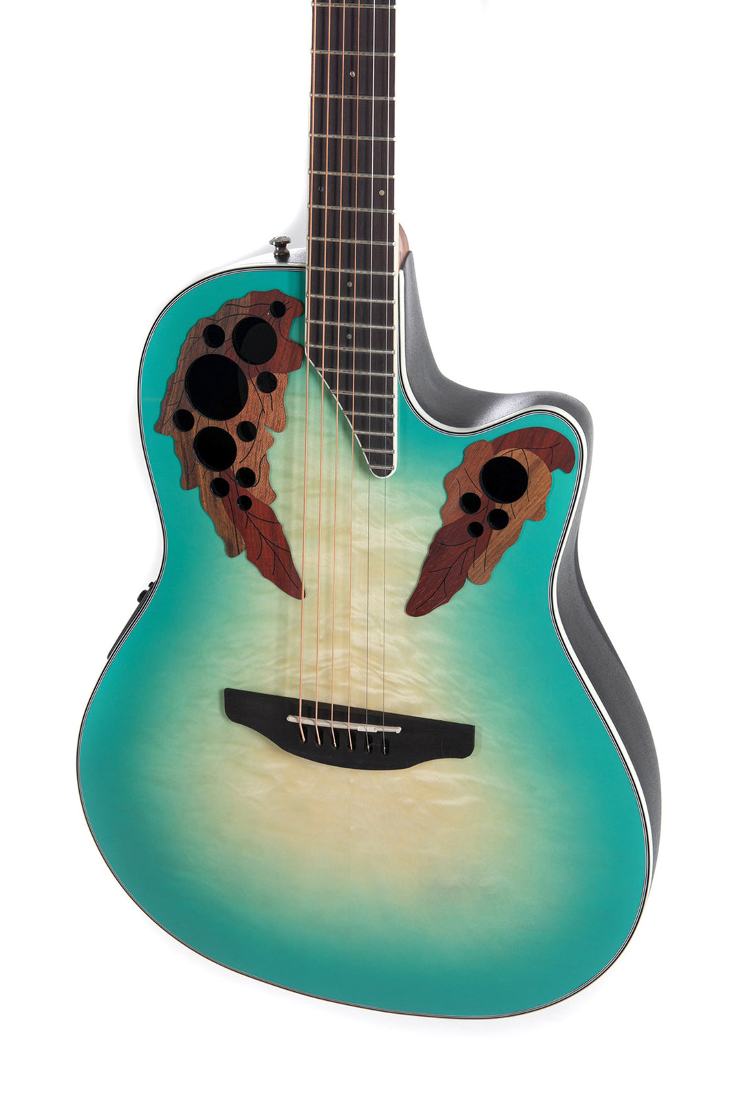 Ovation E-Acoustic Kitarat Celebrity Elite Plus Mid Cutaway - Mintburst (CE44X-9B-G)