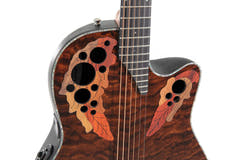 Ovation E-akustiset Kitarat Celebrity Elite Plus Mid Cutaway - Dark Tiger Eye (CE44P-TGE-G)